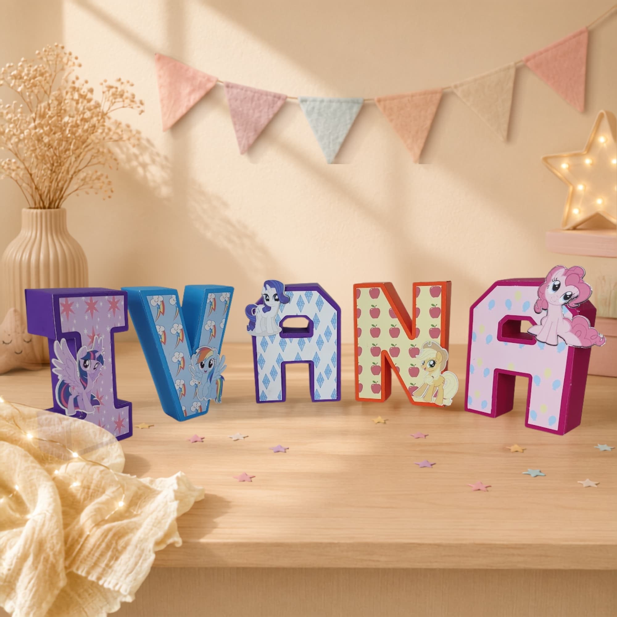Letras 3D My Little Pony